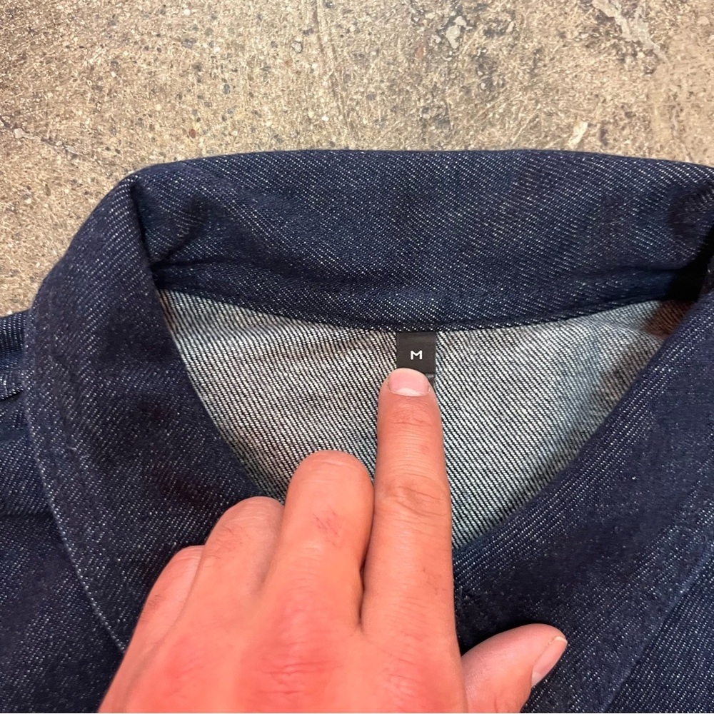 Muji Kapok Denim Chore Coat (M) - Picture 2 of 6